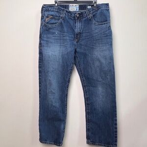 Ariat Denim M2 Traditional Relaxed Boot Cut Blue Men’s Jeans 38 x 30